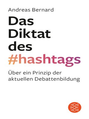 cover image of Das Diktat des Hashtags